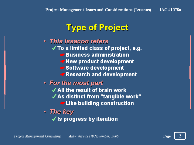 Type Of Project