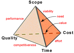 Figure 4: Davis's project management tetrahedron